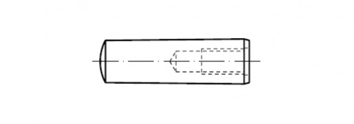 DIN 7978 Çekmeli Konik Pim